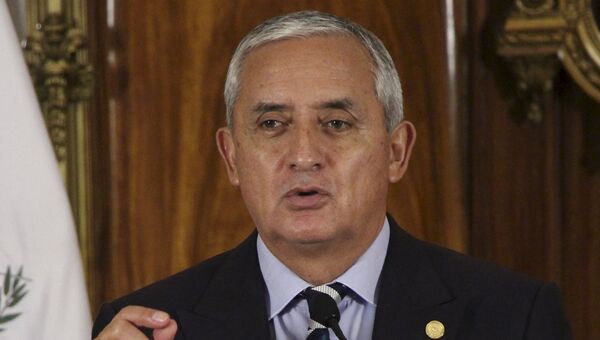 В Гватемале начнут расследовать причастность президента к коррупции - РИА  Новости, 11.06.2015