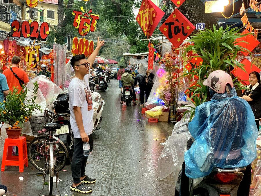 Турист из Китая, Ханой, Вьетнам 