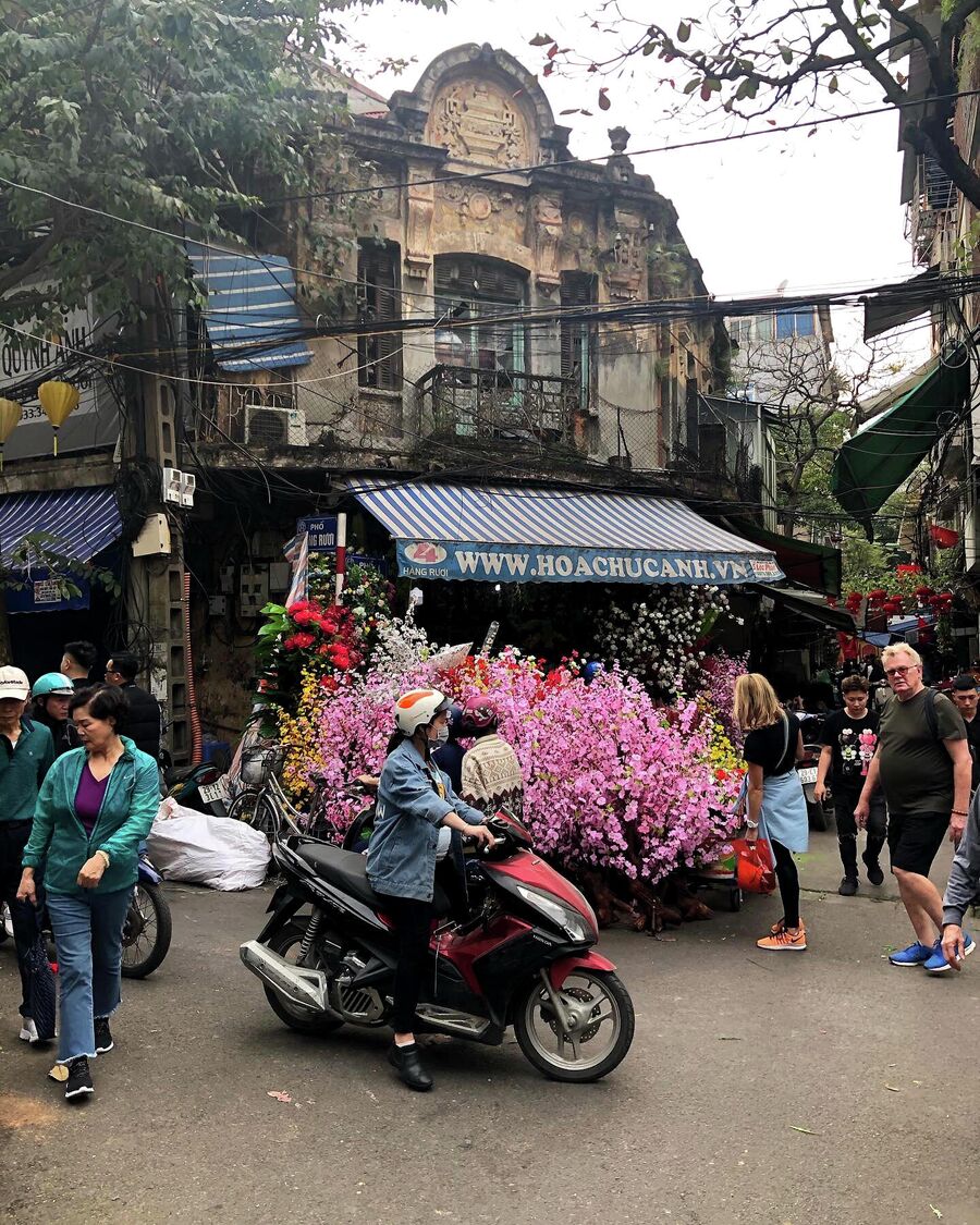 Рынок в Ханое 
