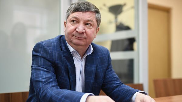 Халил Арсланов на заседании 235-го военного гарнизонном суда. 7 февраля 2020