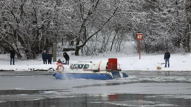 Спасение лыжника в новой Москве