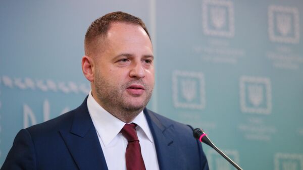Глава администрации президента Украины Андрей Ермак