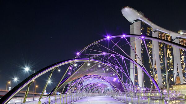 Мост ДНК в Сингапуре