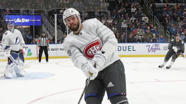 ST LOUIS, MISSOURI - JANUARY 25: Shea Weber #6 of the Montreal Canadiens skates in the game between Atlantic Division v Pacific Division during the 2020 Honda NHL All-Star Game at Enterprise Center on January 25, 2020 in St Louis, Missouri.   Bruce Bennett/Getty Images/AFP