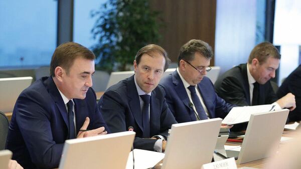 Губернатор Тульской области Алексей Дюмин на открытии заседания Госсовета РФ