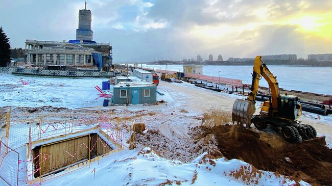 Подключение к водоснабжение причала Северного речного вокзала в Москве