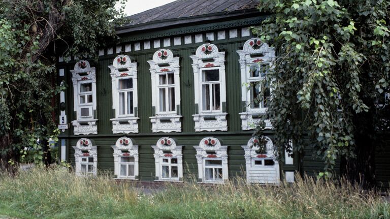 Жилой дом на улице Тургенева в городе Тюмени, построенный в начале XX века