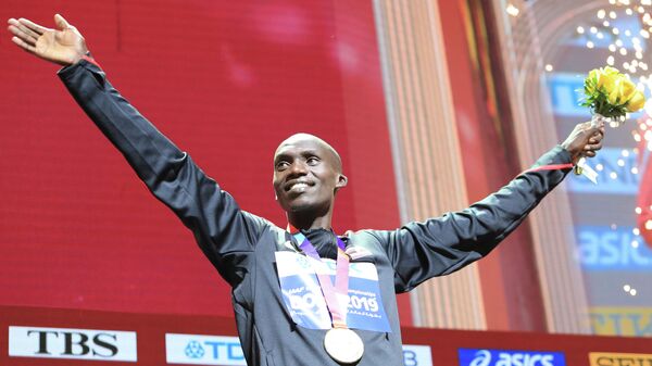 Угандийский легкоатлет Джошуа Чептегеи