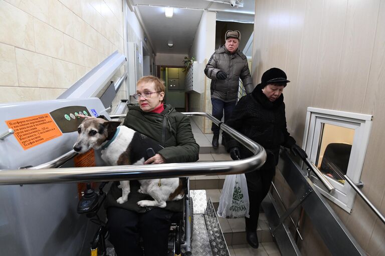 Подъемник в жилом доме №6 по улице Коштоянца