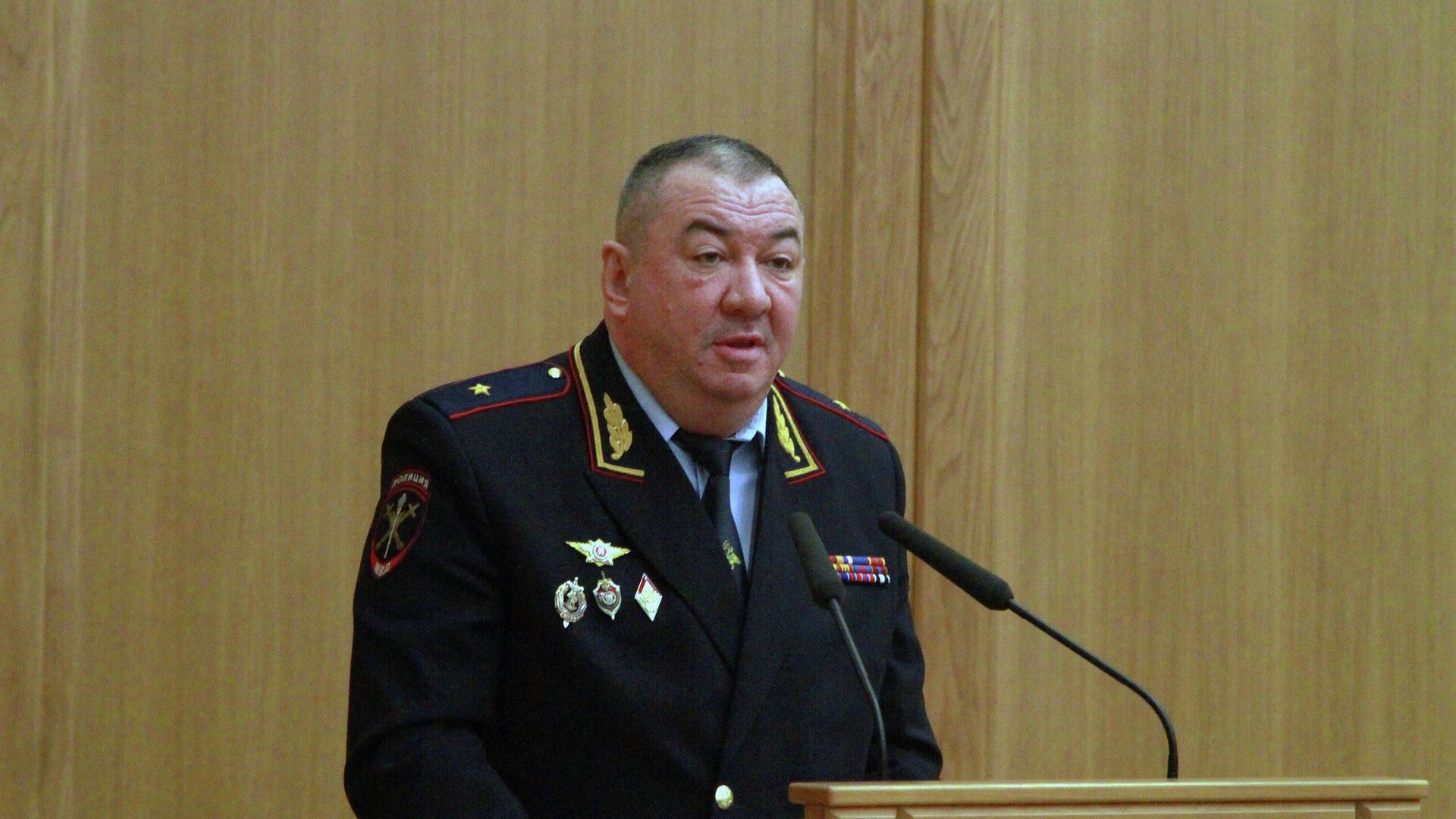 Генерал-майор полиции Сергей Плахих - РИА Новости, 1920, 17.02.2020
