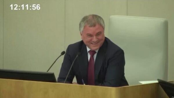 Депутаты рассмешили Володина идеей транслировать заседания Госдумы в места для размышлений