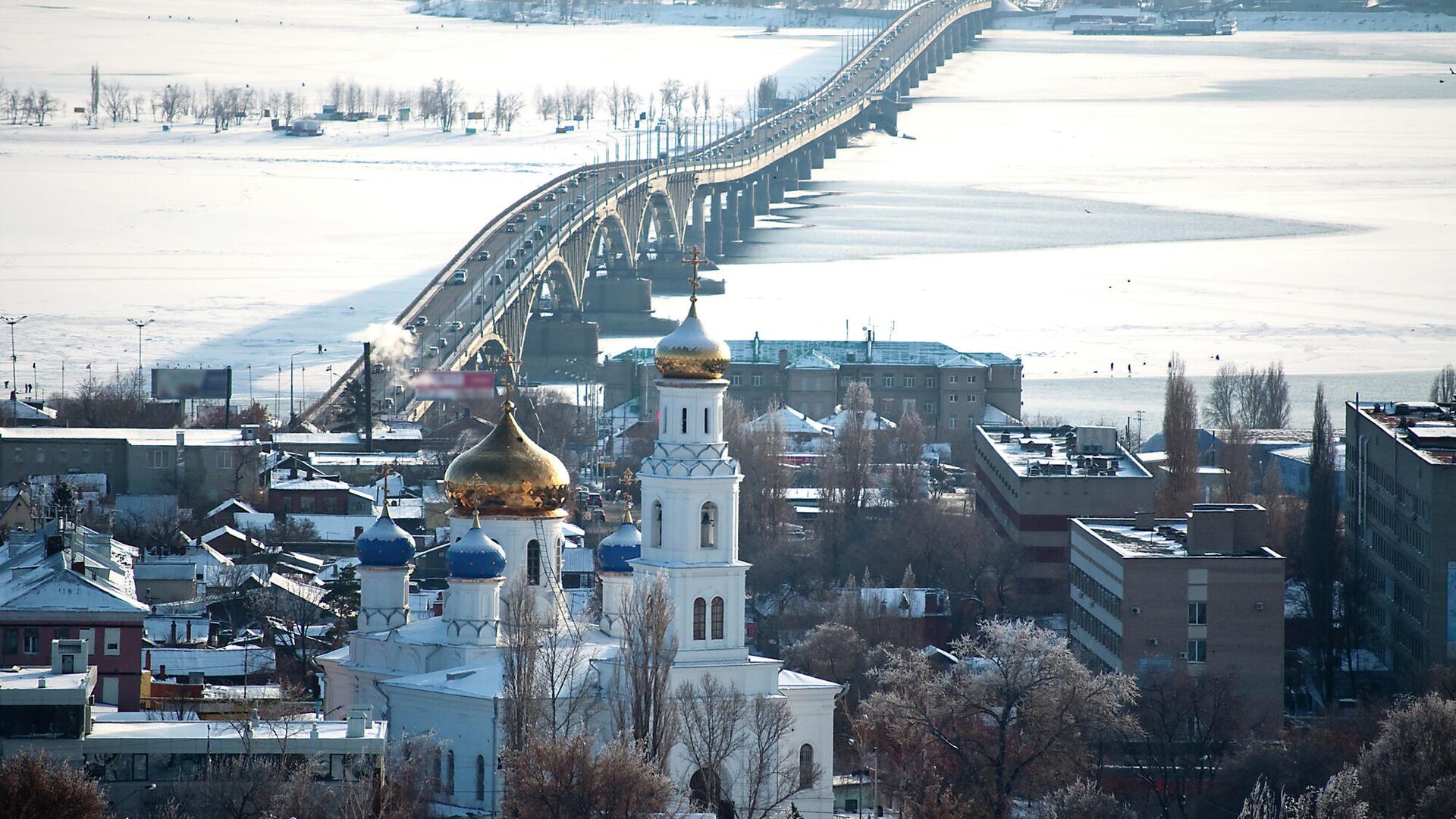 Саратов зимой - РИА Новости, 1920, 21.11.2023