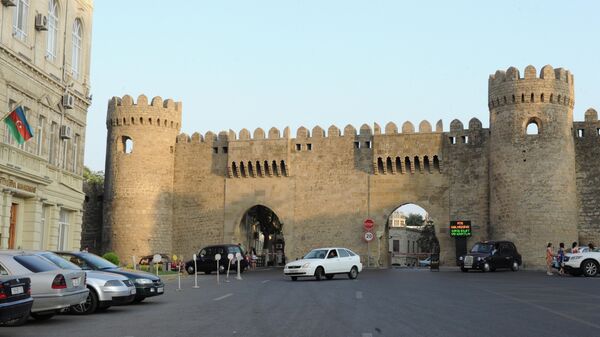 Шемахинские ворота Старого города-крепости в Баку