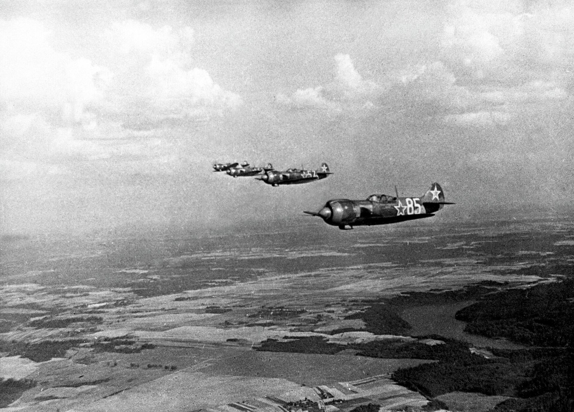 Советские истребители в небе. Великая Отечественная война 1941-1945 г.г. - РИА Новости, 1920, 19.10.2021