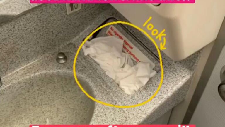 Руководство по использованию туалета в самолете