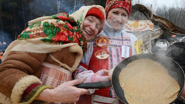 Масленичные гуляния в Москве и Московской области