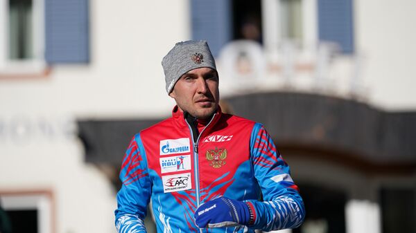 Российский биатлонист Евгений Гараничев