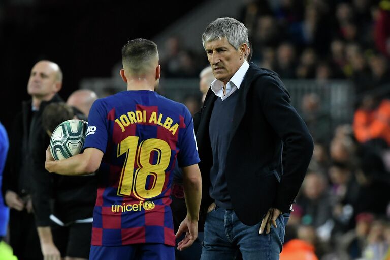 Главный тренер Барселоны Кике Сетьен