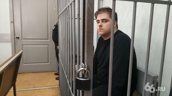 Александр Литреев на заседании Ленинского районного суда Екатеринбурга. 24 февраля 2020