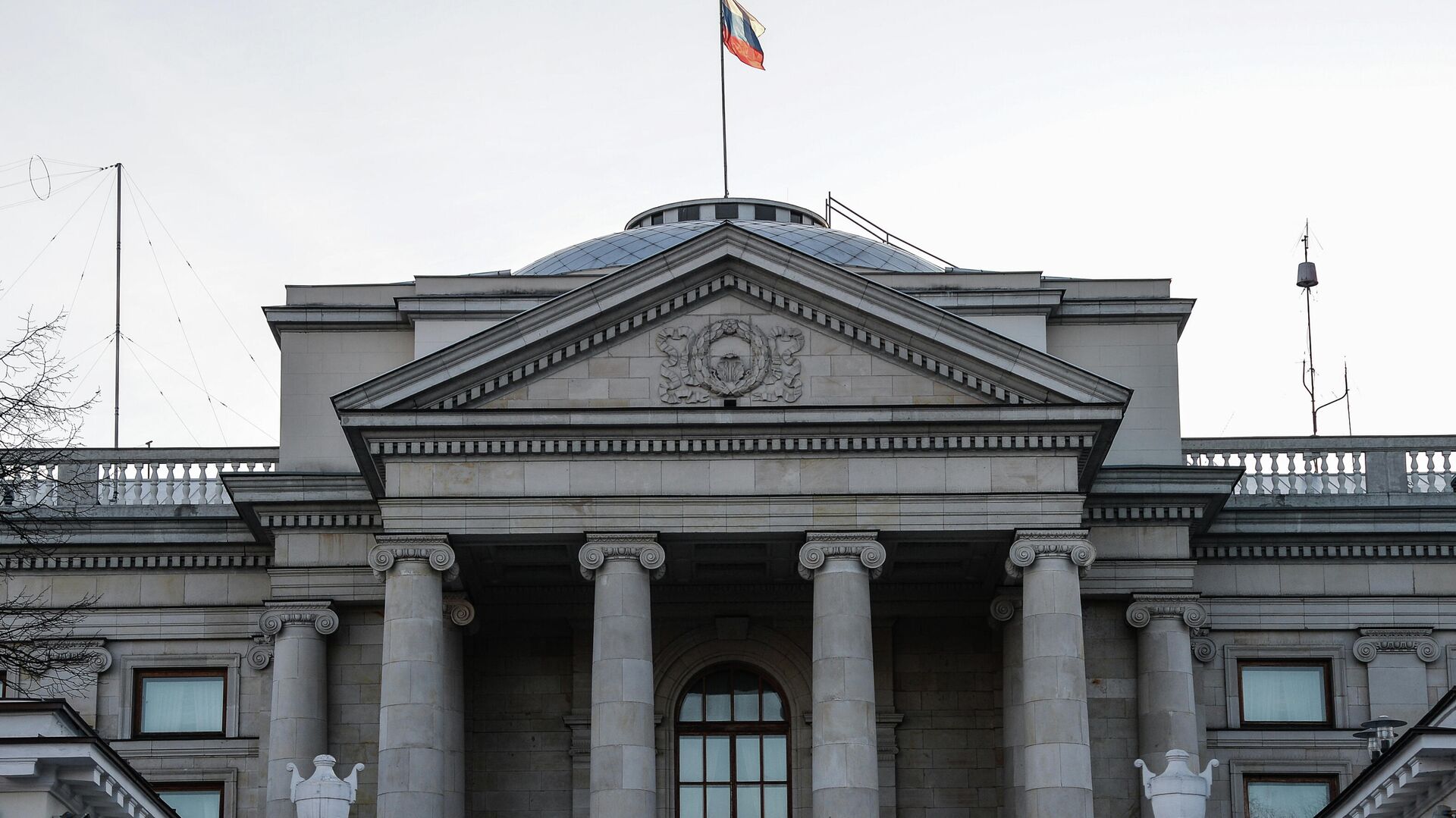 Здание посольства РФ в Варшаве - РИА Новости, 1920, 07.02.2024