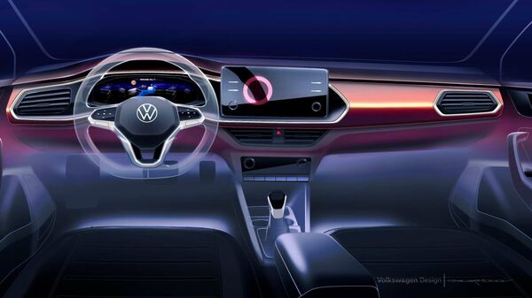 Визуализация внешнего вида нового автомобиля Volkswagen Polo