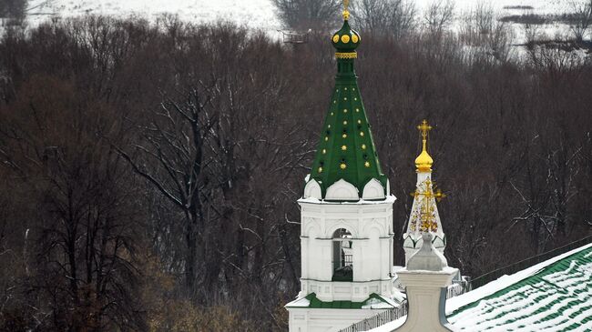 Церковь Святого Духа Спасо-Преображенского мужского монастыря города Рязани