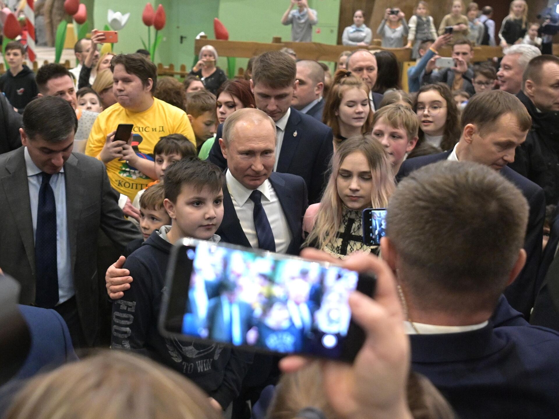Внуки Владимира Путина Фото