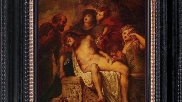 Питер Пауль Рубенс. Оплакивание Христа. Положение во гроб. 1601