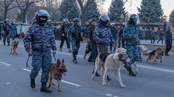 Акции протеста в Бишкеке. 2 марта 2020