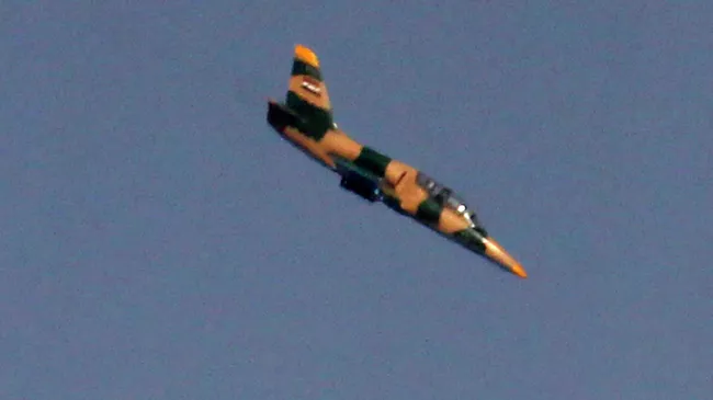 Сирийский самолет L-39