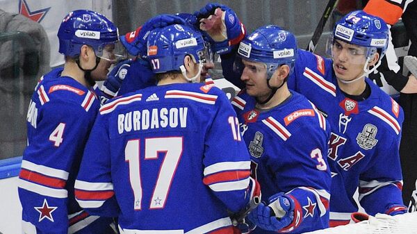 Хоккеисты петербургского СКА Хоккеисты петербургского СКА