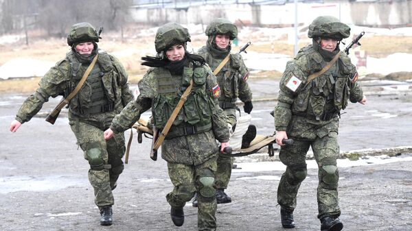Женщины-военнослужащие Ракетных войск стратегического назначения