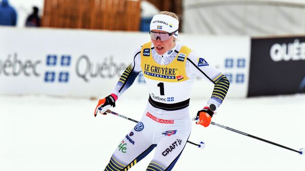 Шведская лыжница Йонна Сундлинг