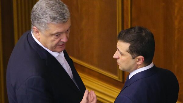 На Украине партия Порошенко обошла "Слугу народа" Зеленского