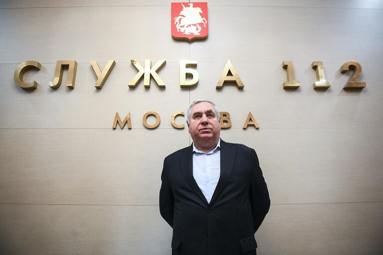 Начальник ГКУ Система 112 Николай Абрамченков в колл-центре ГКУ Система 112 в Москве Начальник ГКУ Система 112 Николай Абрамченков в колл-центре ГКУ Система 112 в Москве
