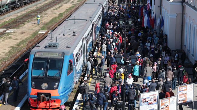 Запуск рельсового автобуса между Керчью и Анапой