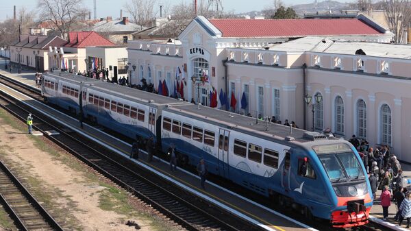 Открытие регулярного пригородного железнодорожного сообщения между Крымом и Краснодарским краем