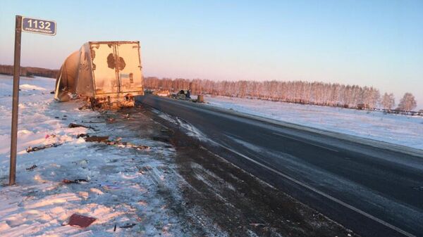 ДТП в Барабинском районе на 1132 км автодороги Р-254