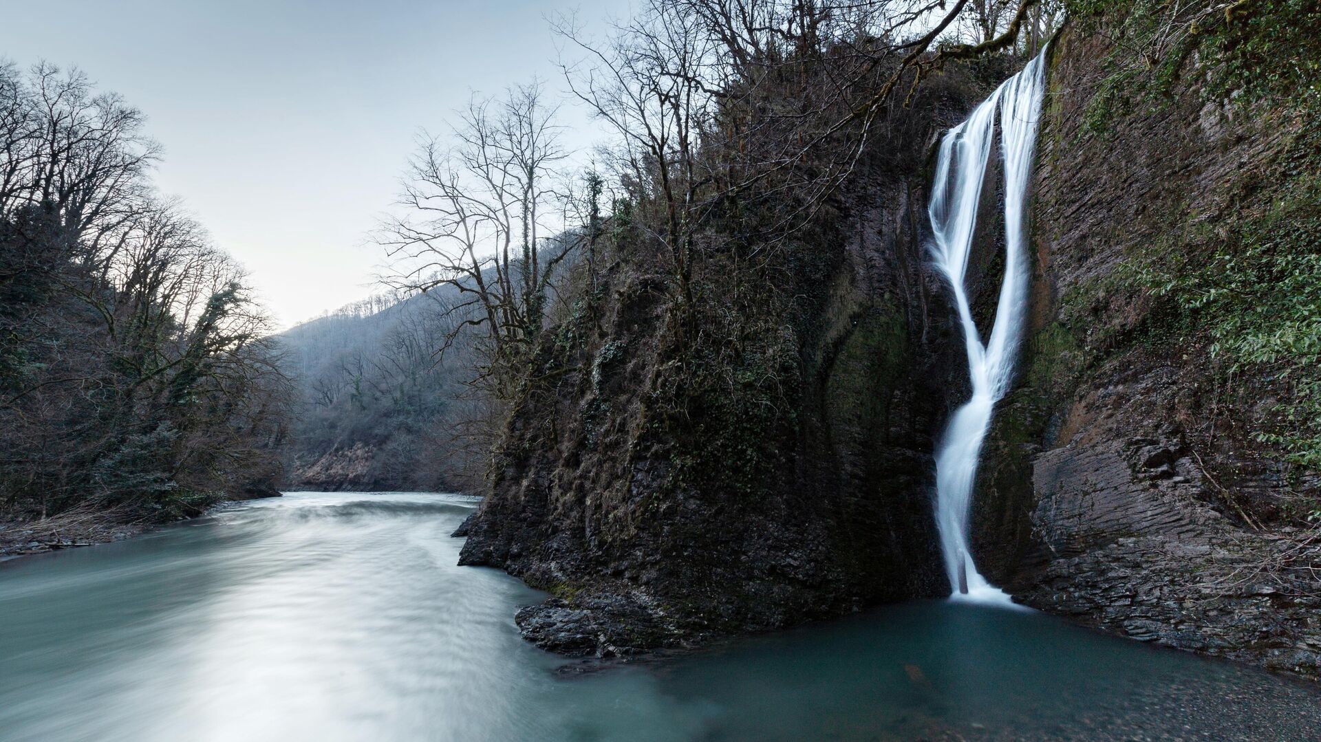 Сочинский национальный парк Ореховский водопад