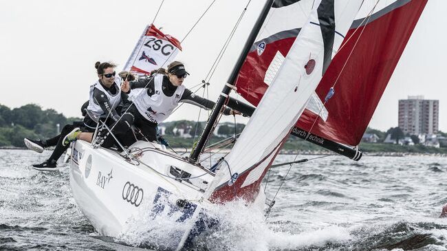 Российский экипаж на Womens sailing Champions league