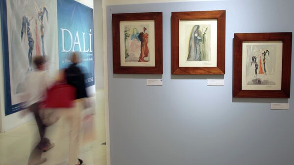Выставка акварелей Сальвадора Дали к Божественной комедии Данте