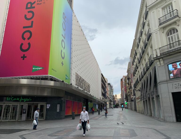 Ситуация в Мадриде, Испания