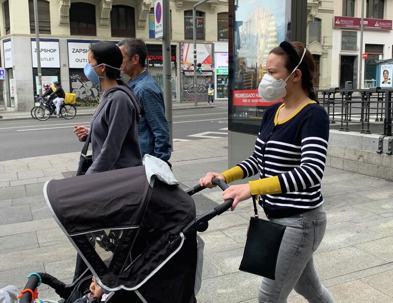 Ситуация в Мадриде, Испания