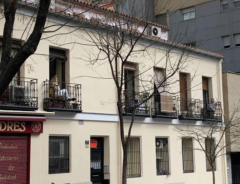 Ситуация в Мадриде, Испания