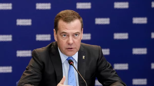 Председатель Единой России, заместитель председателя Совета безопасности РФ Дмитрий Медведев