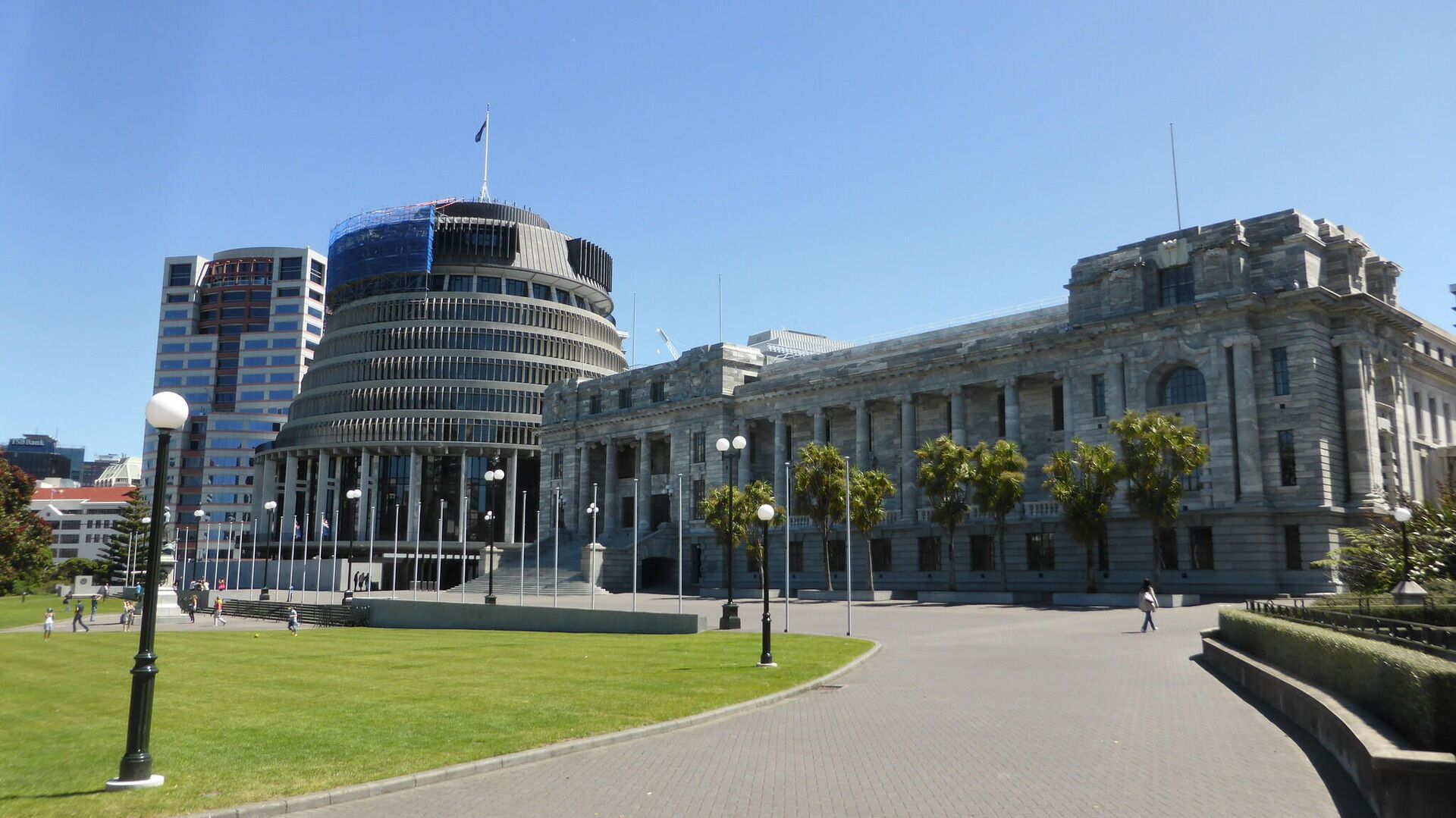 Здание парламента Новой Зеландии - РИА Новости, 1920, 23.08.2021