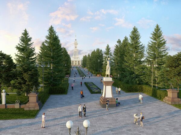 Проект благоустройства парка Северного речного вокзала Проект благоустройства парка Северного речного вокзала