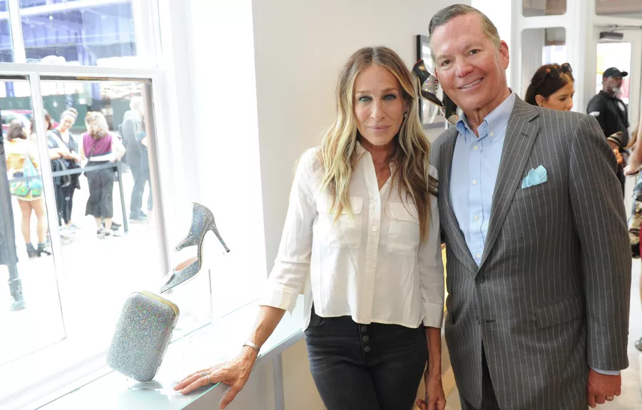 Сара Джессика Паркер и Джордж Малкемус на открытии магазина SJP by Sarah Jessica Parker в Нью-Йорке Сара Джессика Паркер и Джордж Малкемус на открытии магазина SJP by Sarah Jessica Parker в Нью-Йорке