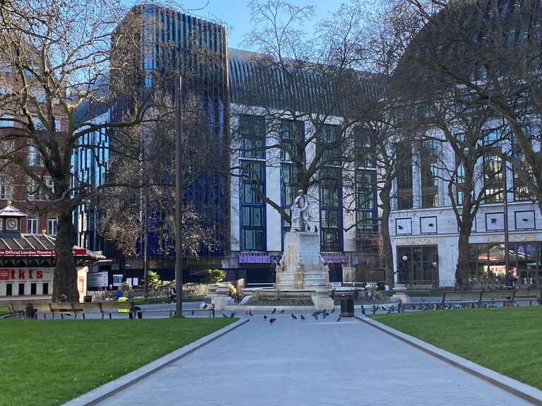 Первый день карантина в Лондоне Первый день карантина в Лондоне