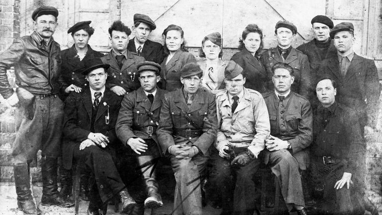 Советские партизаны в рядах французского Движения Сопротивления
